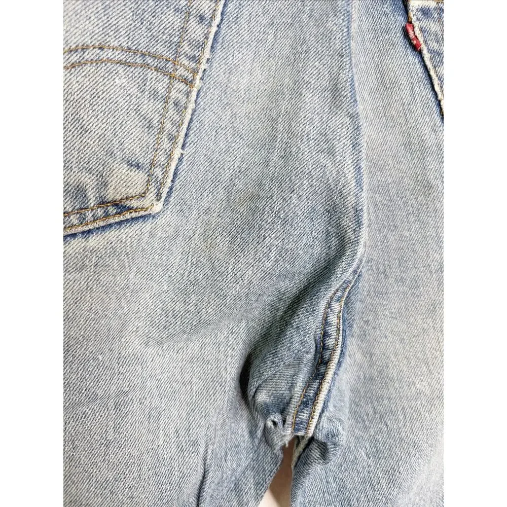 Vintage Levi's 505s Medium Wash Distressed Jeans 36 X 31